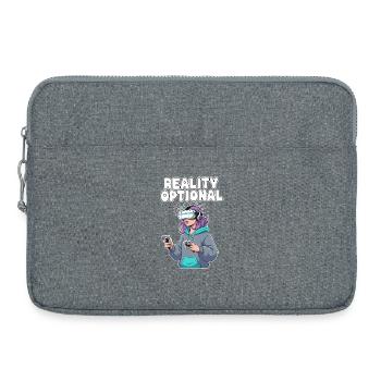 Reality Optional VR Gamerin - Laptoptasche 15" - Grau meliert - Vorne