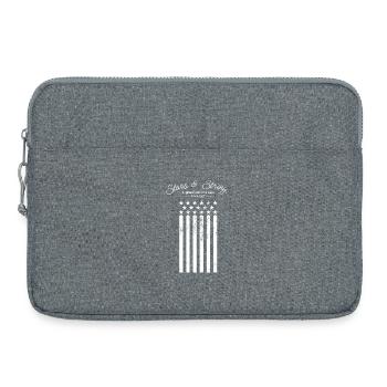 Stars et Cordes - Sacoche pour ordinateur portable 15 pouces - gris chiné - Devant
