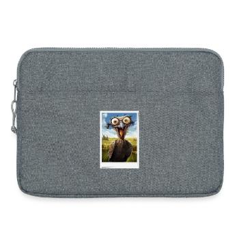 Bird in the Field Four Riddles - Laptop bag 15" - heather grey - Front
