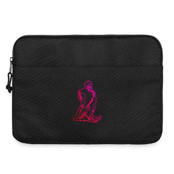 Purist Floorball Theme - Laptop bag 15" - black - Front