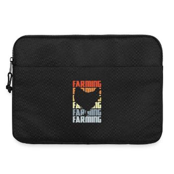 Élevage de poulets d’élevage - Sacoche pour ordinateur portable 15 pouces - noir - Devant