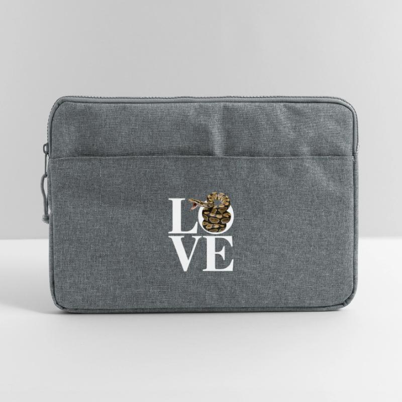 King Python Snakes LOVE Terrarium Python Laptop bag 15"