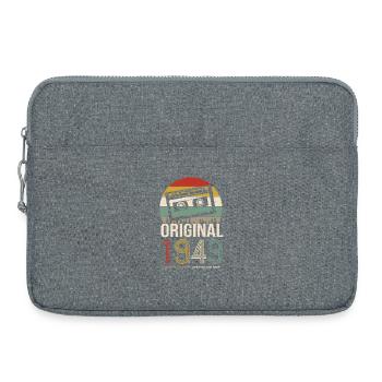 1949 Birthday 1949 Born 1949 Birthday - Laptop bag 15" - heather grey - Front