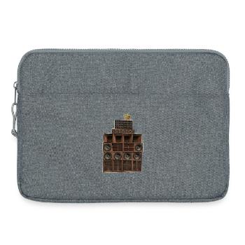 Reggae Soundsystem - Laptoptasche 15" - Grau meliert - Vorne