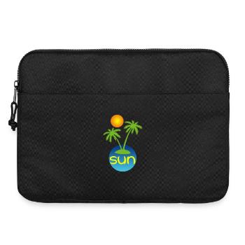 Le paradis au soleil  - Sacoche pour ordinateur portable 15 pouces - noir - Devant