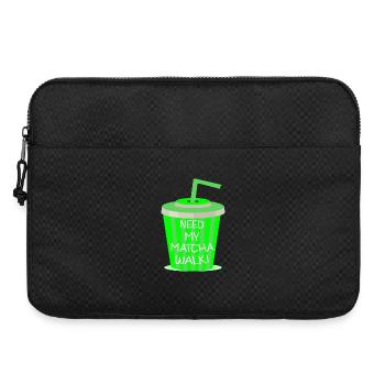 Matcha Walk - Laptoptasche 15" - Schwarz - Vorne