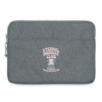 Eternal Monday Club Procrastinating - Laptop bag 15" - heather grey - Front