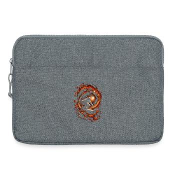 Surfer Astronaut - Fall Spiral - Halloween - Laptop bag 15" - heather grey - Front