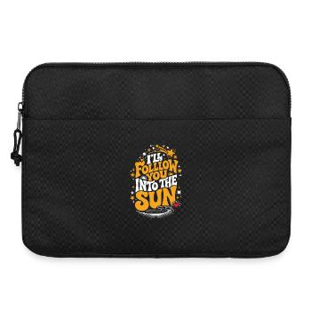 Ich folge dir in die Sonne - Laptoptasche 15" - Schwarz - Vorne