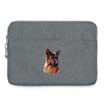 Altdeutscher Schäferhund Deutscher Schäferhund - Laptoptasche 15" - Grau meliert - Vorne