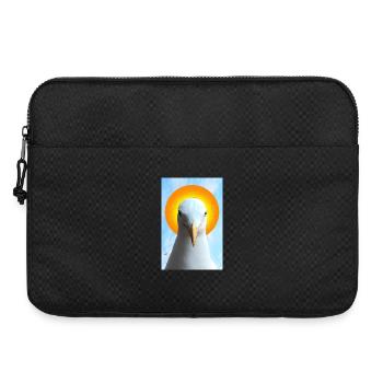 Sonne Halo Möwe Porträt - Laptoptasche 15" - Schwarz - Vorne
