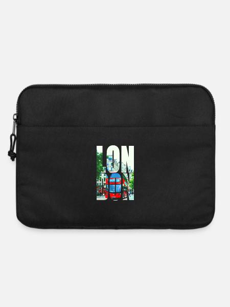 LONDON - Laptoptasche 15" - Schwarz