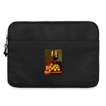 Buveurs de vin - Sacoche pour ordinateur portable 15 pouces - noir - Devant