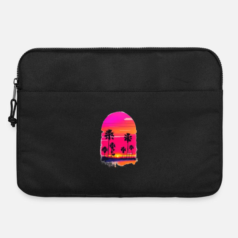 Tramonto con Plamen - Borsa per laptop 15" - nero