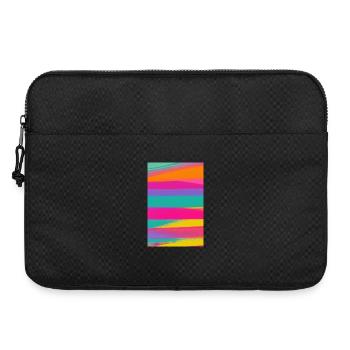 Retro Pattern Colorful - Laptop bag 15" - black - Front