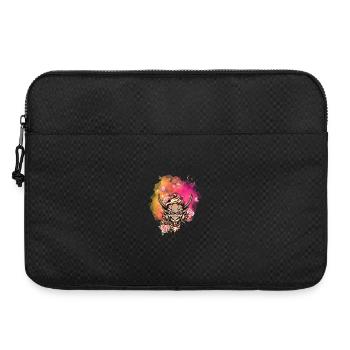 Wütendes Drachengesicht - Laptoptasche 15" - Schwarz - Vorne