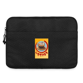 RamenCat - Poster - Laptoptasche 15" - Schwarz - Vorne