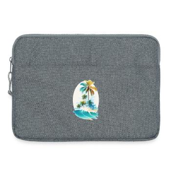 Aloha - Laptop bag 15" - heather grey - Front