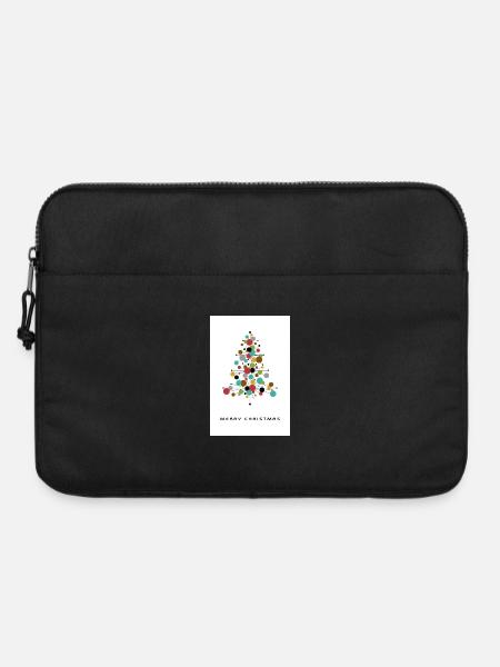 Christmas tree modern - Laptop bag 15" - black