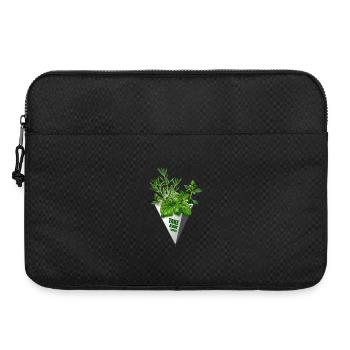 Take Away Herbs - lustiger Aufdruck für Feinschmecker - Laptoptasche 15" - Schwarz - Vorne