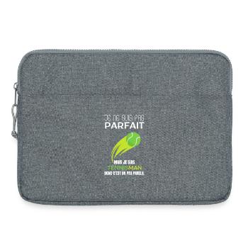 Tennisman Pas Parfait - Sacoche pour ordinateur portable 15 pouces - gris chiné - Devant