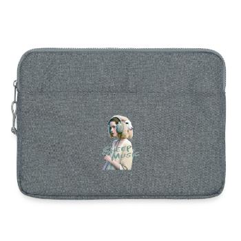 Anthropomorph 10 Tippfehler - Laptoptasche 15" - Grau meliert - Vorne