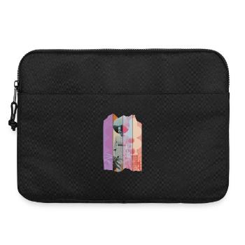 Schattierungen von Farben - Laptoptasche 15" - Schwarz - Vorne