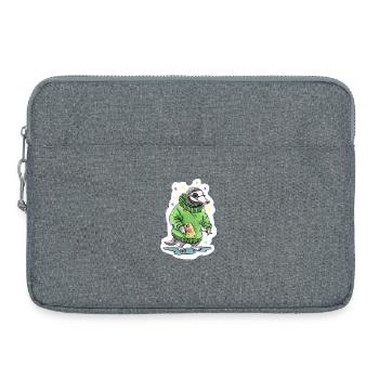 Kunstmaler-Meister - Laptoptasche 15" - Grau meliert - Vorne