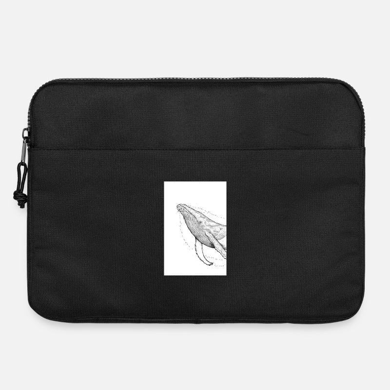Buckelwal A - Laptoptasche 15" - Schwarz
