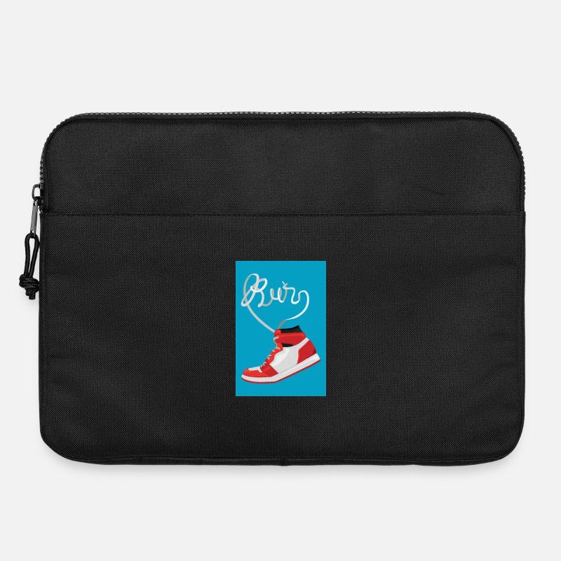Run Run Run - Laptoptasche 15" - Schwarz