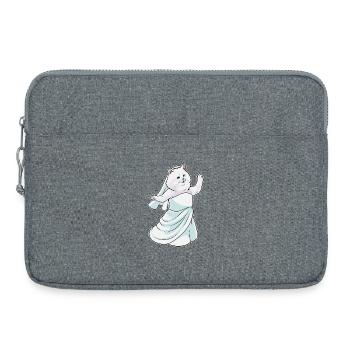 Persian Cat Bridal Wedding Dress Wedding - Laptop bag 15" - heather grey - Front