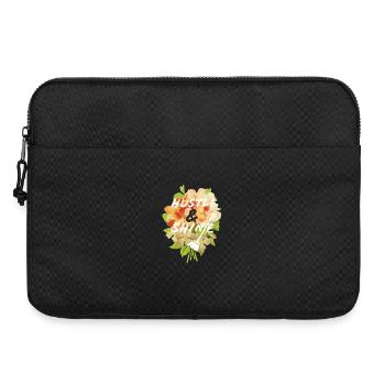 Hustle & Shine - Laptop bag 15" - black - Front