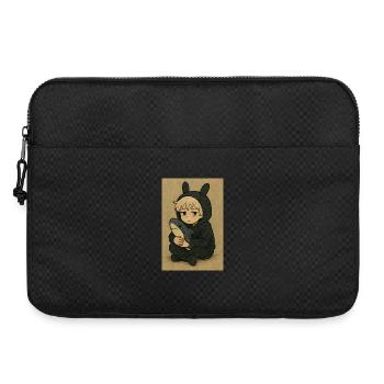 "Shin" - Laptoptasche 15" - Schwarz - Vorne