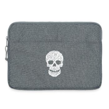 Sneaker Skull Graphic streetwear pour les collectionneurs - Sacoche pour ordinateur portable 15 pouces - gris chiné - Devant