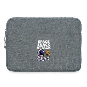 Astronaut Burger Space Snack Attack - Laptoptasche 15" - Grau meliert - Vorne