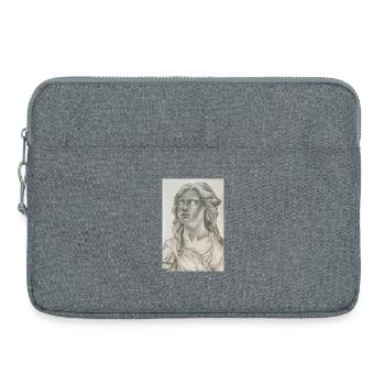 Woman ruling Rome - Laptop bag 15" - heather grey - Front
