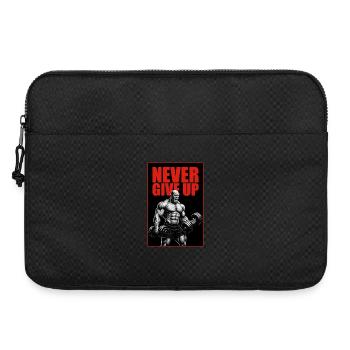 Never_Give_Up - Laptoptasche 15" - Schwarz - Vorne