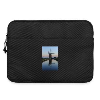 Windmill by Quiet Canal - Laptop bag 15" - black - Front