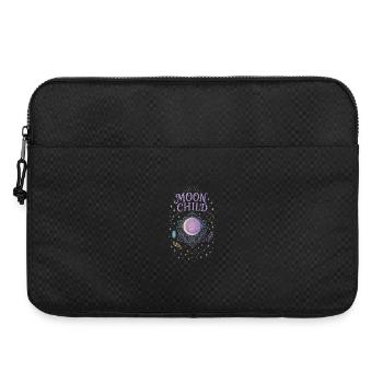 Moon Child – Chemise spirituelle mystique avec Mon - Sacoche pour ordinateur portable 15 pouces - noir - Devant