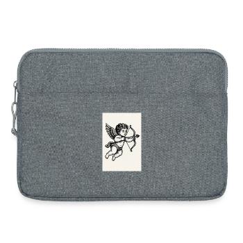 Angel - Laptop bag 15" - heather grey - Front