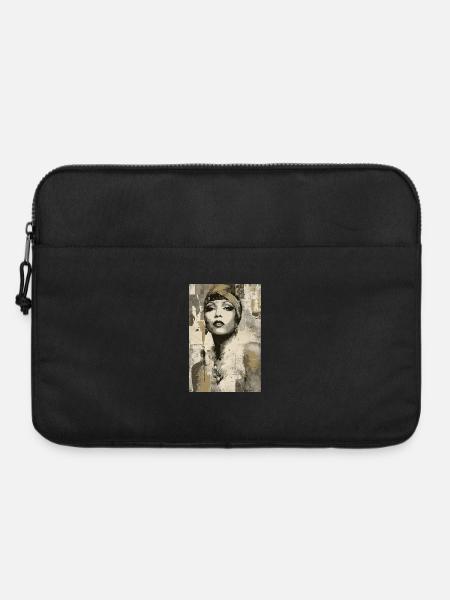Echos der Pariser Nächte - Laptoptasche 15" - Schwarz
