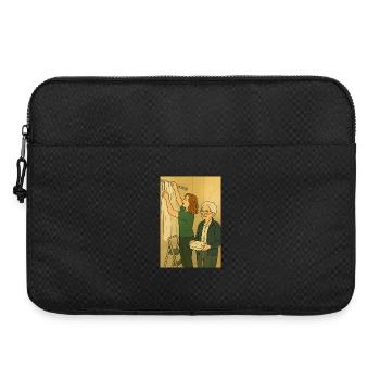 Brushing time - Laptop bag 15" - black - Front