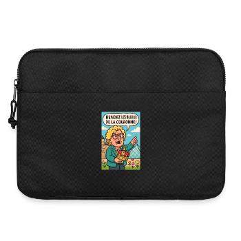 Bringen Sie die Kronjuwelen in den Louvre zurück - Laptoptasche 15" - Schwarz - Vorne