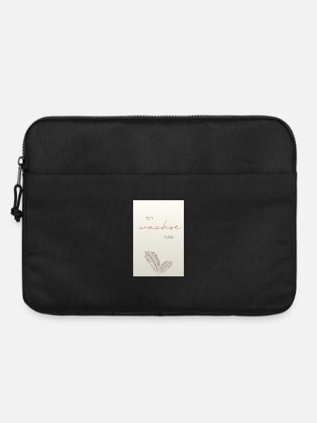 I'm growing quietly - Laptop bag 15" - black