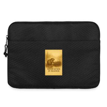 Beaver Dedication in Silence - Laptop bag 15" - black - Front