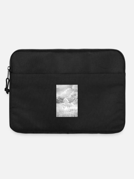 Pferd - Laptoptasche 15" - Schwarz