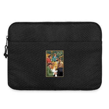 club de jazz - Sacoche pour ordinateur portable 15 pouces - noir - Devant