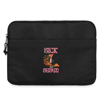 67 Sick Seven - Laptop bag 15" - black - Front