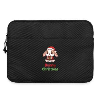 Cadeau de Noël Bunny - Sacoche pour ordinateur portable 15 pouces - noir - Devant