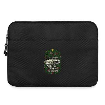 Plus doux que les pistons ne sonnent jamais - Trabi Christmas - Sacoche pour ordinateur portable 15 pouces - noir - Devant